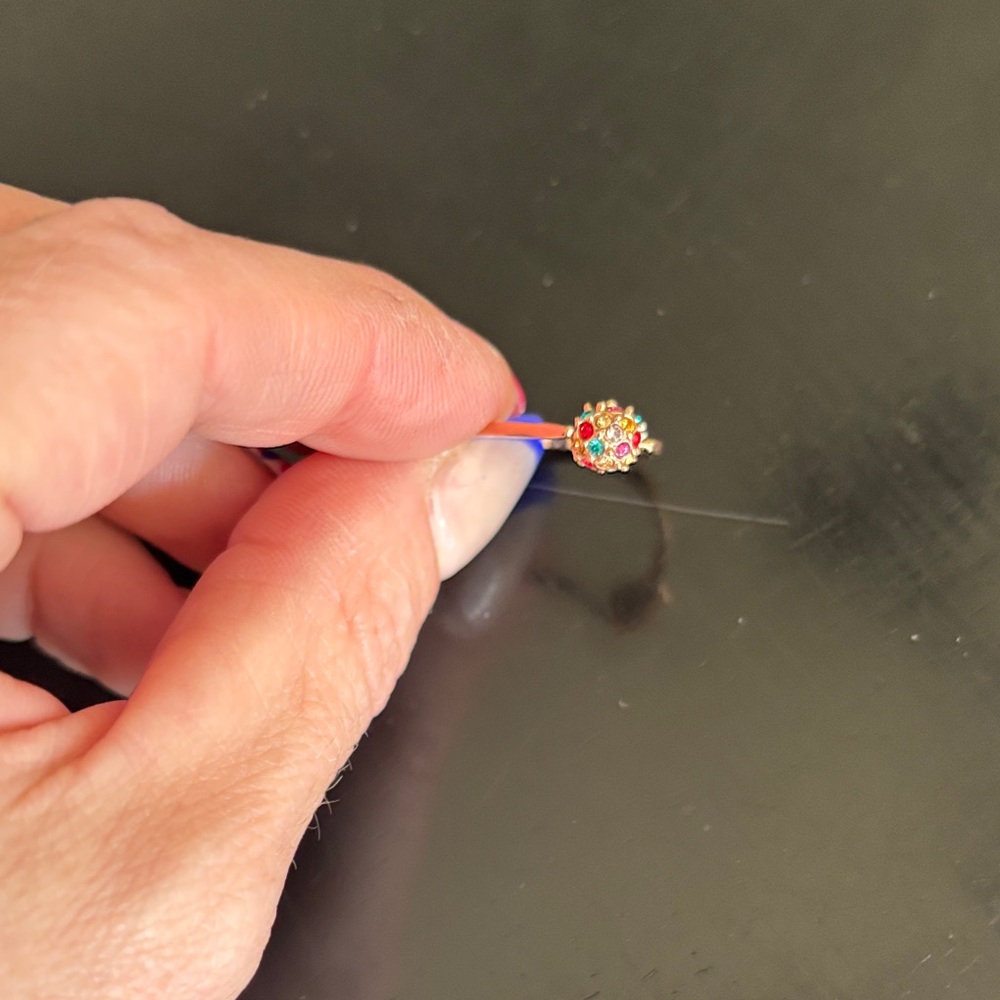 Multicolor Gemstone Stud Earrings
